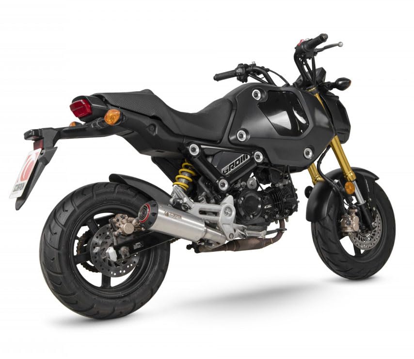 Mokuo Motorcyle Fairing Kit in ABS Material Compatible with 2021-2024 Honda Grom Msx 125 SF,Matte Black Color - style: Matte Black
