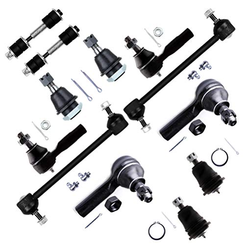 12pc Front/Rear Tie Rod Ends for Nissan for Xterra SE XE 2000-2004