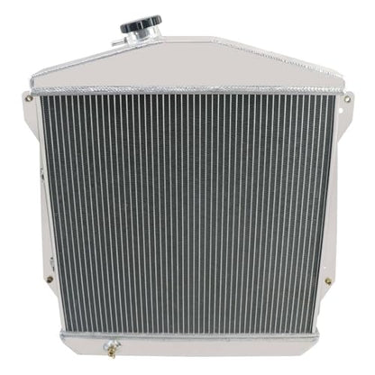 4 Row Aluminum Radiator Compatible with 1943-1948 Chevy Fleetline/Fleetmaster Sedan Coupe/Stylemaster V8 1944 1945 1946 1947 62mm Core Thickness Radiators