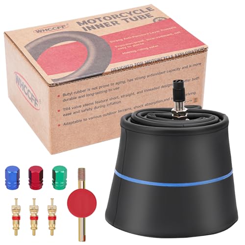 90/100-14"2.75/3.00-14 Motorcycle Inner Tube TR4 Staight Valve Stem 110cc - size: 2.75/3.00-14" 1pc