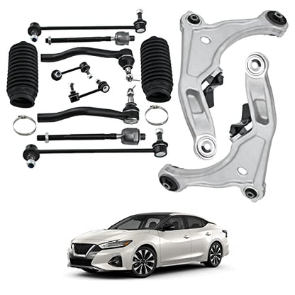 maXpeedingrods 12Pcs Front Suspension Kit for Nissan Maxima 2009-2014 - size: 12Pcs