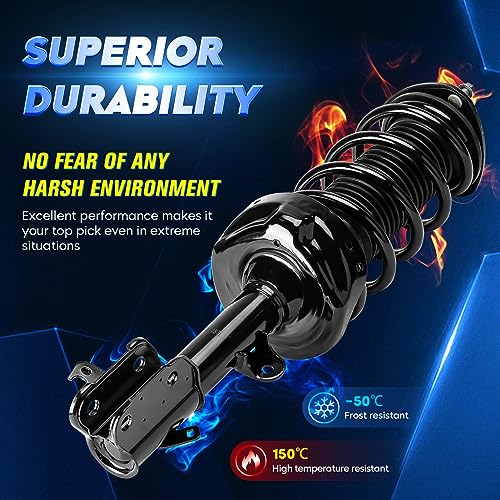 Front Strut Shock Assembly for Honda Odyssey 2008-2010 with Sway Bar Links