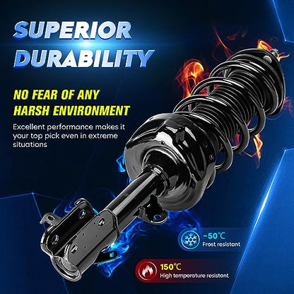 Front Strut Shock Assembly for Honda Odyssey 2008-2010 with Sway Bar Links