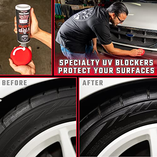Chemical Guys TVD_107_16 VRP Vinyl, Rubber and Plastic Non-Greasy Dry-to-the-Touch Long Lasting Super Shine Dressing for Tires, Trim and More, Safe for Cars, Trucks, SUVs, RVs & More, 16 fl oz - size: 16 Fl Oz (2-Pack)