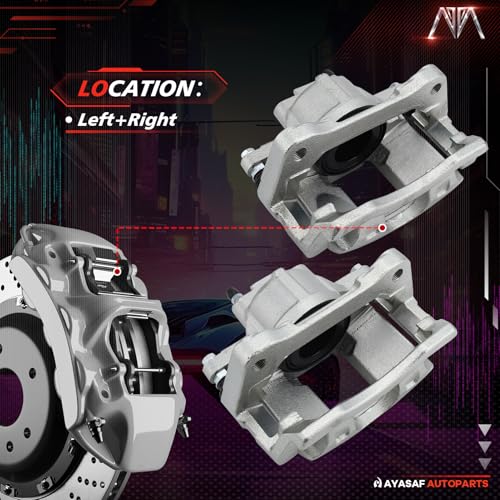 18B5044 18B5045 Front Left&Right Disc Brake Caliper Assembly Set - color: Left+Right
