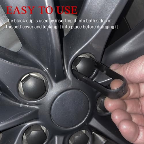 3PCS Wheel Bolt Cap Cover Removal Tool for Cars, Lug Nut Removal Tool, 3 Type Car Wheel Hub Bolt Nut Cover Remover, Auto Locking Lug Tyre Center Cap Puller & Remover Hook for Most Vehicles