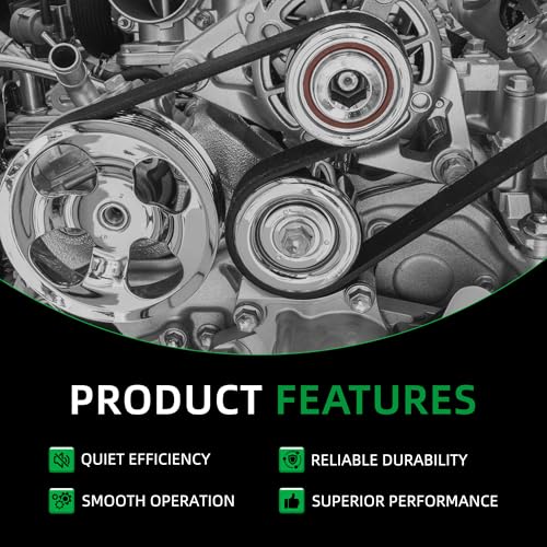 Serpentine Belt Drive Component Kit for Mazda 3/6/CX-3 2.0/2.3/2.5L 2012-2021