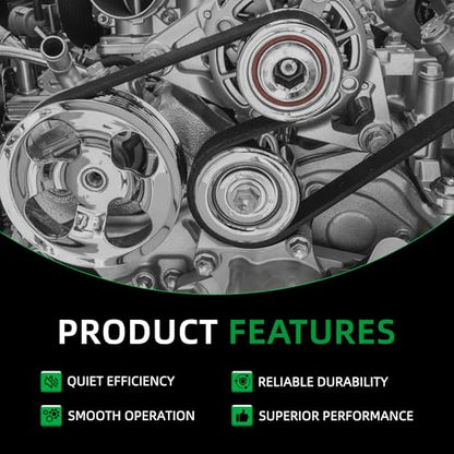Serpentine Belt Drive Component Kit for Mazda 3/6/CX-3 2.0/2.3/2.5L 2012-2021