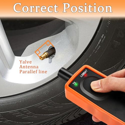 vvag Universal TPMS Relearn Tool,Auto Tire Pressure Monitor Sensor Activation Reset Tool, OEC-T5 for GM/Cadillac/Buick/Chevy Series Vehicles, Car Accessories