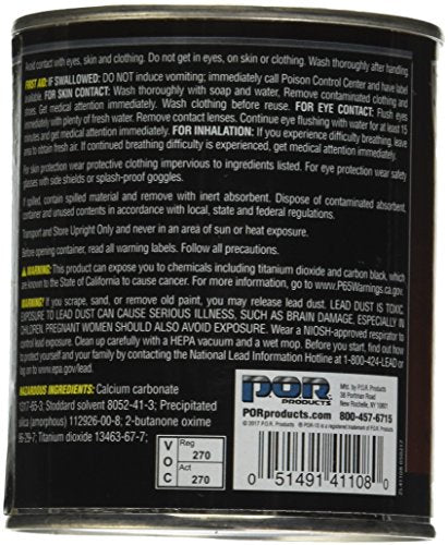 POR-15 High Build Primer, Sand able Bonding Coat, Fills in Minor Imperfections, 16 Fluid Ounces - size: 1 Fl Oz (Pack of 1)