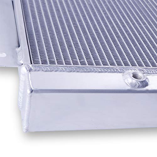 3 Rows Full Aluminum Radiator 1947-1954 48 49 50 51 52 53 for Che - size: 20