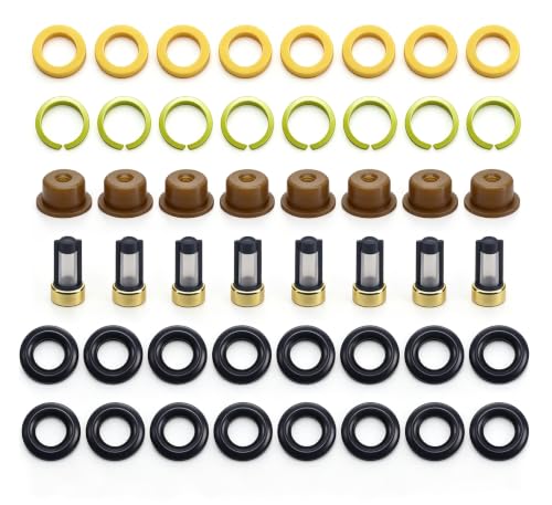 HiSport Fuel Injector Seal Kits Compatible with Ford Lincoln Mercury - size: 48 kits