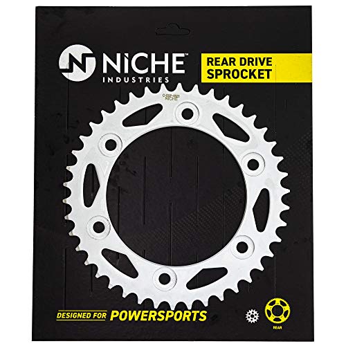 NICHE Drive Sprocket Chain Combo for Honda CBR600RR Front 16 Rear 42 Tooth 520NZ Standard 112 Links - size: Standard Chain