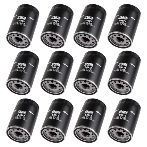 Doc's Diesel Oil Filter 12-Pack D4872-12 | Compatible with Ford 7.3L Powerstroke 1994-2003 | Replaces FL1995 - size: 12-Pack
