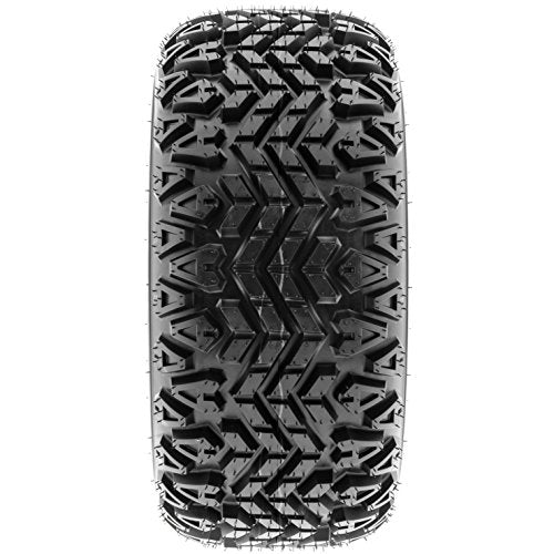 Set of 4 SunF G003 all-terrain 22x11-10 Front & 22x11-10 Rear ATV UTV Golf-Cart Turf Trail Tires, 4 Ply, Rim(s) NOT included