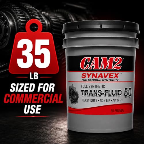 CAM2 Synavex Full Synthetic Transmission Fluid 50W, 5 Gallon Pail