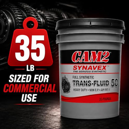CAM2 Synavex Full Synthetic Transmission Fluid 50W, 5 Gallon Pail