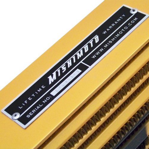 Mishimoto MMINT-UMG Universal Intercooler M-Line Eat Sleep Race Edition, All Gold