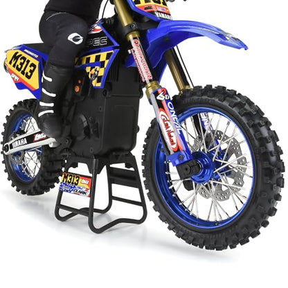 Pro-Line Racing 1/4 Pro-Spec Aluminum V2 Bead Front Wheel Assembled Blue Promoto-MX PRO283600T1