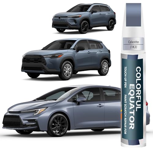 1K3 Celestite Car Touch Up Paint for Toyota OEM Color Match - color: Celestite(1K3) for 2025 Corolla/2025 Corolla Hybrid/2024 Corolla/2024 Corolla Hybrid/2025 Corolla Cross/2025 Corolla Cross Hybird/2024 Corolla Cross