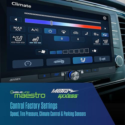 Jensen J5CA12 11.6" Wireless CarPlay Android Auto Maestro Ready, SiriusXM - style: J5CA12