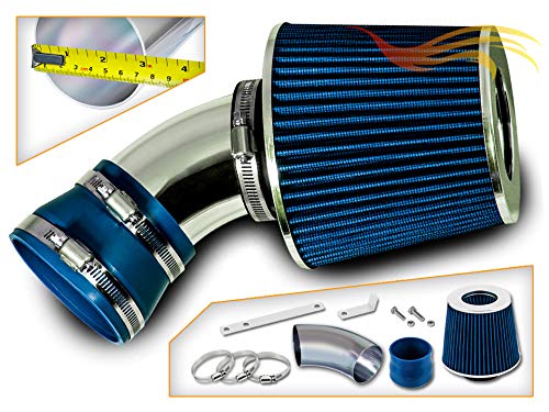 Short Ram Intake Kit for 00-06 E53 X5 3.0L/4.4L/4.6L/4.8L (Blue) - color: Blue