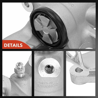 A-Premium Rear Left Driver Disc Brake Caliper without Bracket - style: Rear Left Wheel (Driver Side)