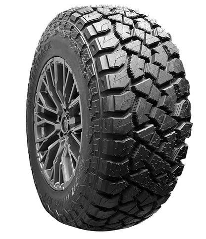 Set of 2 (Two) Mastertrack BADLANDS RT 33X12.50R20LT 119Q 12 Ply F Tires - size: 33X12.50R20LT