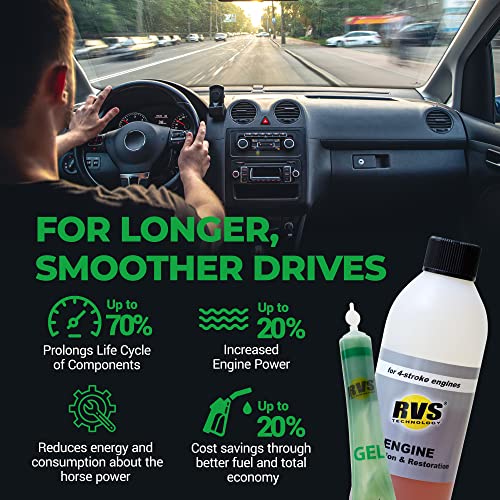 G8 Engine oil Treatment. for Gasoline Engines with an Motor Oil Capacity up to 9 quarts. Boost Power and Safely Restore and protect your Car, Truck, Motorcycle and all other engines - size: 9 Qts