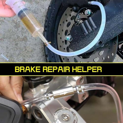 2 Set Brake Bleeder Kit with 2 Brake Bleeder Hose & 2 100ml Syringes - color: 2 Sets
