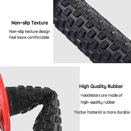 Universal 7/8 Inch Motorcycle Hand Grips Cover Protectors Dirt Bike Throttle Bar Grip Compatible with Kawasaki KX60 KX125 KX250F Suzuki DRZ125L DR650 YZ250F WR250R TTR110 CR80R CRF150R