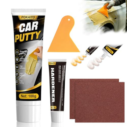 Auto Body Filler for Repair Dent & Scratch on Aluminum Fiberglass