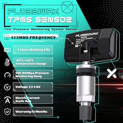 TPMS Sensor 433MHz Tire Pressure Monitoring Sensor for RAM Jeep - size: 68293199AA