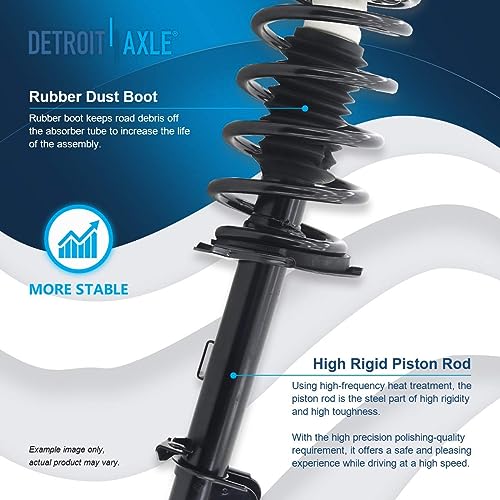 Detroit Axle - 6pc Suspension Kit for 2008-2011 Ford Escape Mazda Tribute - size: 6AQU47681/ strut shock sway kit