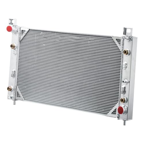 3 Row Aluminum Radiator For 2001 2002 Chevy Silverado GMC Sierra 2500 3500 8.1L V8