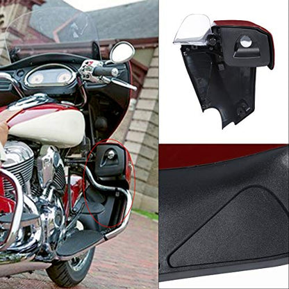 TCT-MOTORPARTS Hard Red Lower Fairings Inner Assembly Fit for Indian Springfield 2016-2025 Chieftain Limited Classic Elite Dark Horse - color: Red Lower Fairing