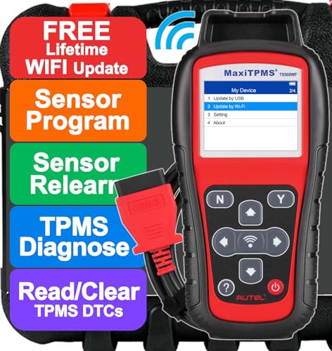 Autel MaxiTPMS TS508WF TPMS Programming Tool, WiFi Relearn & Reset