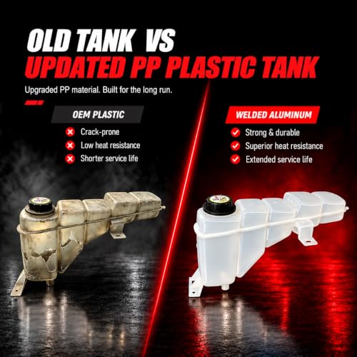 Coolant Reservoir for Ford Super Duty 7.3L Powerstroke 6.8L V10 - size: 603-213