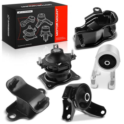 A-Premium Engine Motor Mount and Transmission Mount Kit, Set of 5 - style: Fit for EX or LX, VTEC