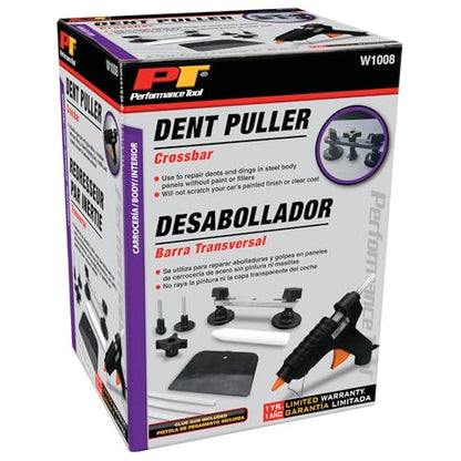 Performance Tool W1008 Paintless Automotive Crossbar Dent Puller Kit