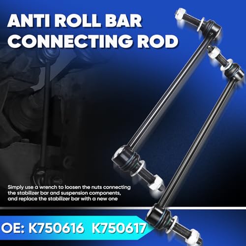 K750616 K750617 Sway Bar Link - Reduce SUV Body Roll - color: 1*K750616 1*K750617, size: Sway Bar Link