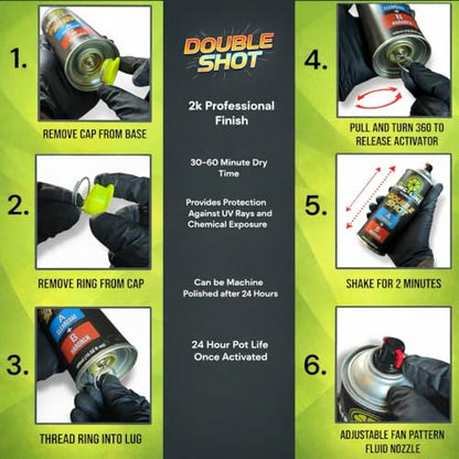LiME LiNE Candy Pearl Basecoat Aerosol Kit – Automotive Spray Paint, Includes 2K Clearcoat, Pro Results No Spray Gun Needed (Rootbeer Brown, Candy Pearl + Clearcoat Kit) - color: Rootbeer Brown + Clearcoat