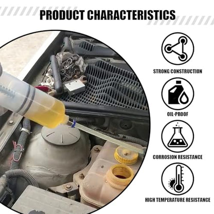 Automotive Fluid Extractor Pump, Oil Pump Syringe, Oil Change Syringe with Hose, Fluid Extractor Pump Siphon Pump, Oil Extractor Pump Car Accessories for Mechanical Liquids