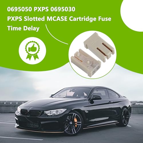 25A 32V Mini Slotted Automotive MCASE Shaped Cartridge Fuse Kit(Pack of 6pcs,25A) - style: 25A