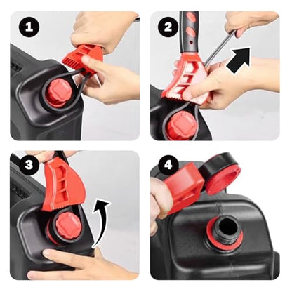 Rubber Strap Wrench Plumbing,2-Pack Oil Filter Wrench Includes 8" Large & 6" Small,Adjustable Strap Wrenches Heavy Duty for Oil Filter,Drain,Pipes,Sewer Cap And Nut Removal