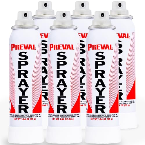 Preval Power Unit, 6 Pack - Replacement Handheld Aerosol Spray Refill 0268