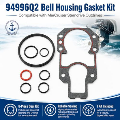 94996Q2 Outdrive Gasket Set for Mercruiser R MR Alpha One Gen I & II Drives