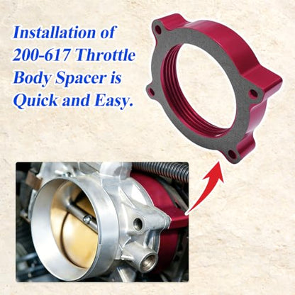 200-617 Throttle Body Spacer Replacement for Airaid 2007-2013