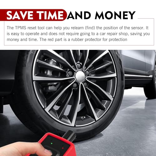 TPMS Relearn Tool, Tire Pressure Sensor Activation Tool, EL-50449 TPMS Compatible with Ford/Lincoln/Mercury