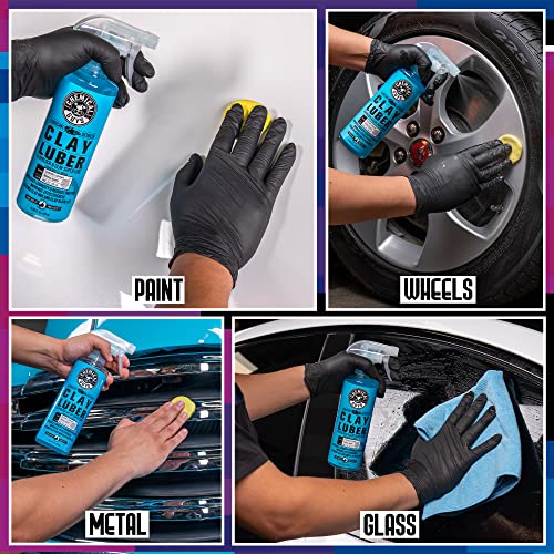 Chemical Guys, Clay Bar & Luber Combo Kit for Smooth Paint, 6-Piece Set